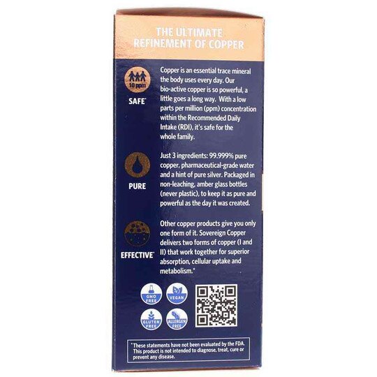 Bio-Active Copper Hydrosol, SVS